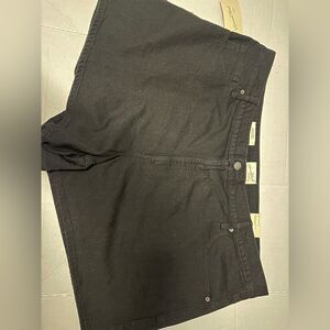 NWT Target universal thread 90s cut off shorts black size 24